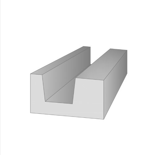 Газобетонный U-блок ТРВ 375x200x500